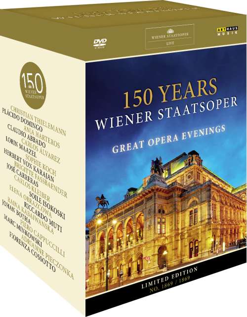 150 YEARS Wiener Staatsoper - Special Edition DVD - Arthaus Musik